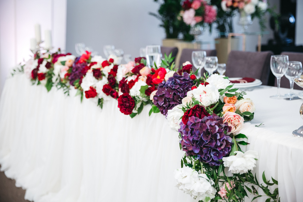 Décoration événements avec mise en ambiance élégante et soignée